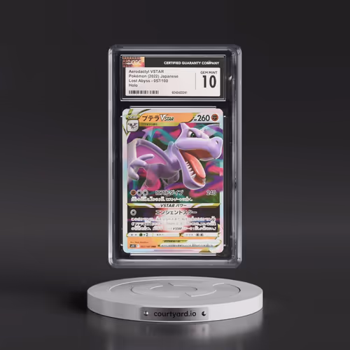 2022 Lost Abyss #057/100 Aerodactyl VSTAR - Holo (CGC 10 GEM MINT)