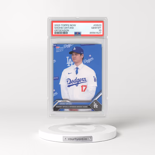 2023 Topps Now Offseason #OS23 Shohei Ohtani (PSA 10 GEM MINT)