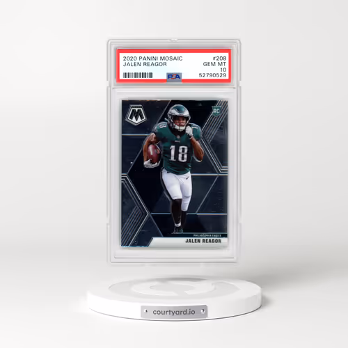 2020 Panini Mosaic #208 Jalen Reagor (PSA 10 GEM MINT)