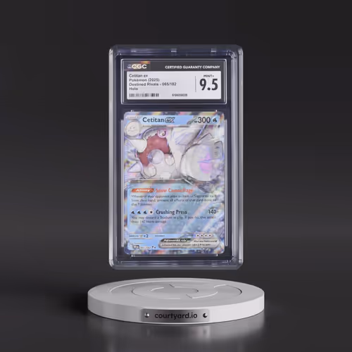 2025 Destined Rivals - DRI EN #065/182 Cetitan ex - Holo (CGC 9.5 MINT+)