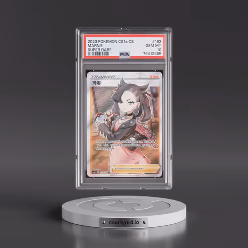 2023 Pokémon Simplified Cs1a C-Dynamax Clash: Thunder #192 Marnie - Super Rare (PSA 10 GEM MINT)