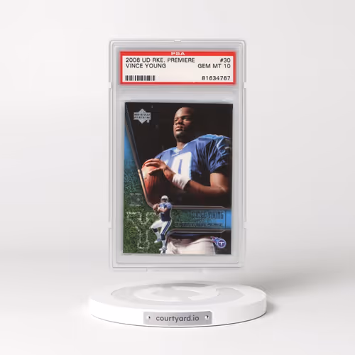 2006 Upper Deck Rookie Premiere #30 Vince Young (PSA 10 GEM MINT)