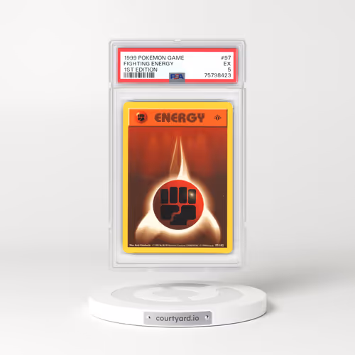 1999 Base Set #97 Fighting Energy - 1st Edition 1st Edition (PSA 5 EX)