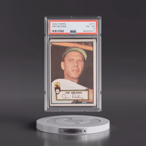 1952 Topps #271 Jim Delsing (PSA 4 VG-EX)