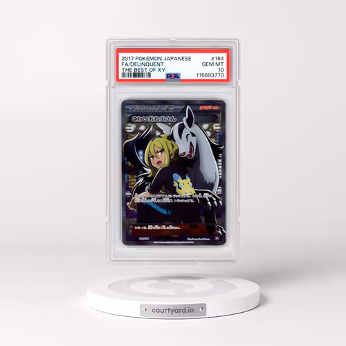 2017 Pokémon the Best of XY #184 Delinquent - Full Art (PSA 10 GEM MINT)