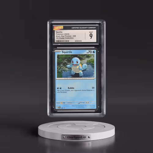 2023 Black Star Promos - Scarlet & Violet SVP EN #048 Squirtle - Cosmos Holo (CGC 9 MINT)