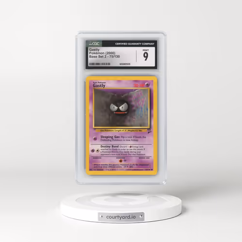 2000 Base Set 2 #75/130 Gastly (CGC 9 MINT)