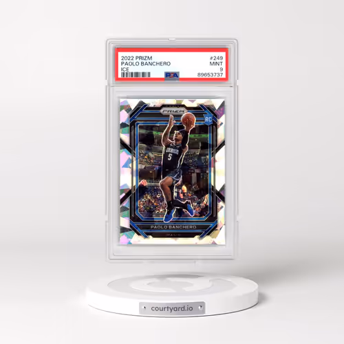 2022 Panini Prizm #249 Paolo Banchero - Ice (PSA 9 MINT)
