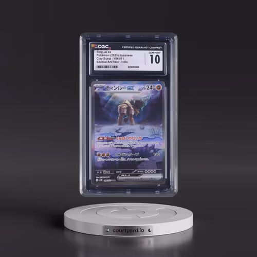 2023 Pokémon Sv2d-Clay Burst #094 Ting-LU EX - Holo Special Art Rare (CGC 10 GEM MINT)