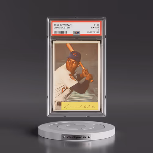 1954 Bowman #116 Luke Easter (PSA 6 EX-MT)