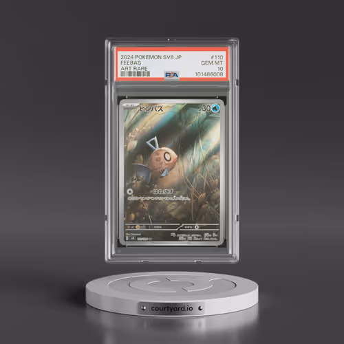 2024 Pokémon SV8-Super Electric Breaker #110 Feebas - Art Rare (PSA 10 GEM MINT)