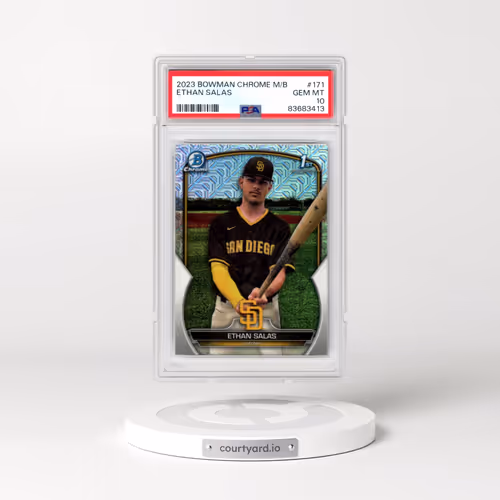 2023 Bowman Mega Box Chrome #171 Ethan Salas (PSA 10 GEM MINT)