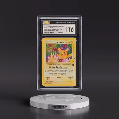 2021 Celebrations - Classic Collection #24 ____'s Pikachu - Black Star Promos Holo (CGC 10 GEM MINT)