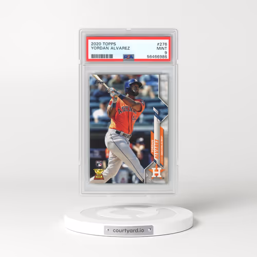 2020 Topps #276 Yordan Alvarez (PSA 9 MINT)