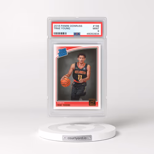 2018 Panini Donruss #198 Trae Young (PSA 9 MINT)