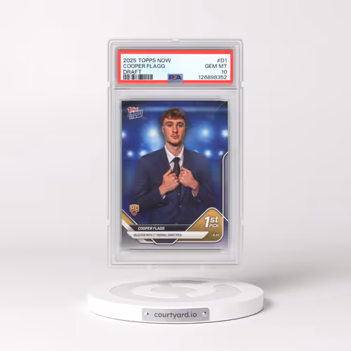 2025 Topps Now Draft #D1 Cooper Flagg (PSA 10 GEM MINT)