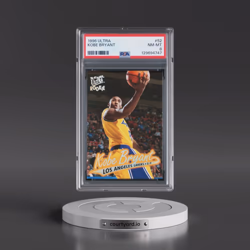 1996 Ultra #52 Kobe Bryant (PSA 8 NM-MT)