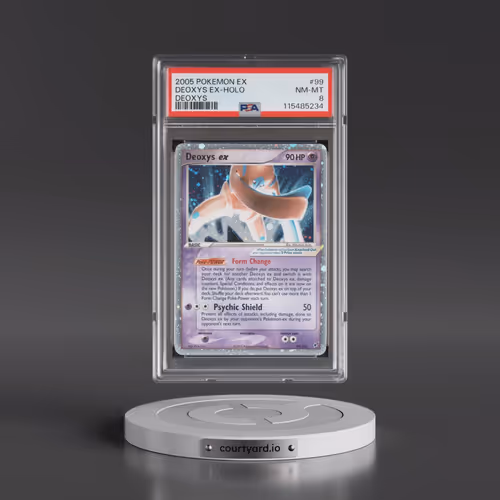 2005 Pokémon EX Deoxys #99 Deoxys EX - Holo Holo (PSA 8 NM-MT)