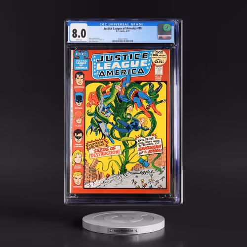 Justice League of America #99 CGC 8.0 White Pages (DC Comics, 6/72) - Universal