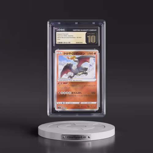 2024 Pokémon Svk-Stellar Miracle Deck Build Box #001 Radiant Charizard - Holo (CGC 10 PRISTINE)