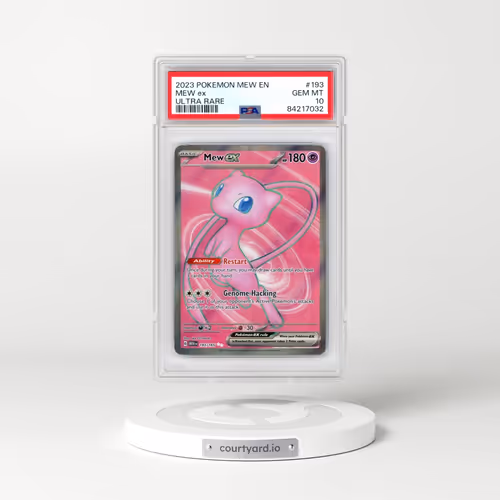2023 Pokémon Mew EN-151 #193 Mew EX - Holo Ultra Rare (PSA 10 GEM MINT)