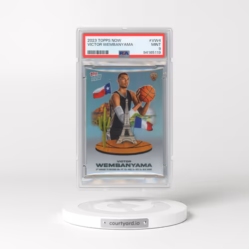 2023 Topps Now #VW4 Victor Wembanyama (PSA 9 MINT)