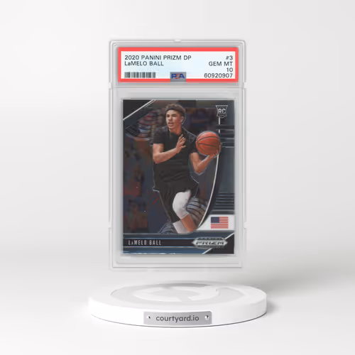 2020 Panini Prizm Draft Picks #3 LaMelo Ball (PSA 10 GEM MINT)