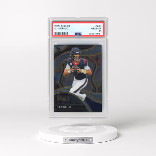 2023 Panini Select #289 CJ Stroud (PSA 10 GEM MINT)
