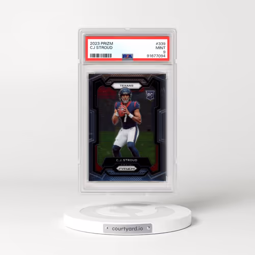 2023 Panini Prizm #339 CJ Stroud (PSA 9 MINT)