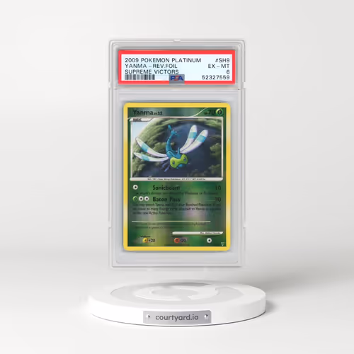 2009 Pokémon Platinum Supreme Victors #SH9 Yanma - Reverse Foil (PSA 6 EX-MT)