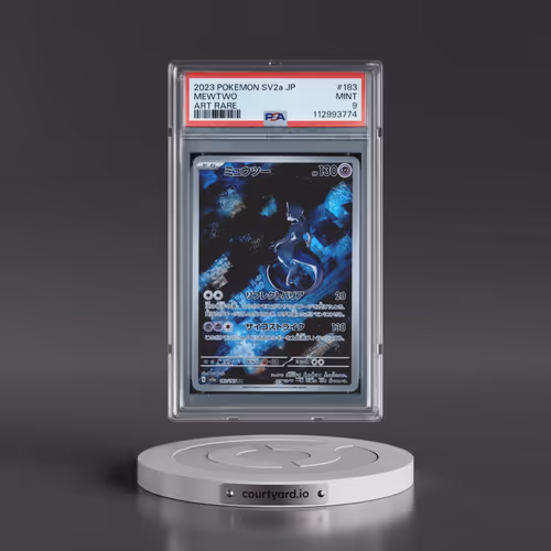 2023 Pokémon Sv2a-Pokemon 151 #183 Mewtwo - Art Rare (PSA 9 MINT)