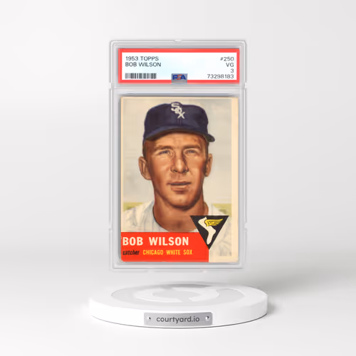 1953 Topps #250 Bob Wilson (PSA 3 VG)