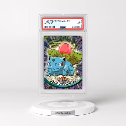 1999 Topps Pokémon TV #2 Ivysaur (PSA 9 MINT)