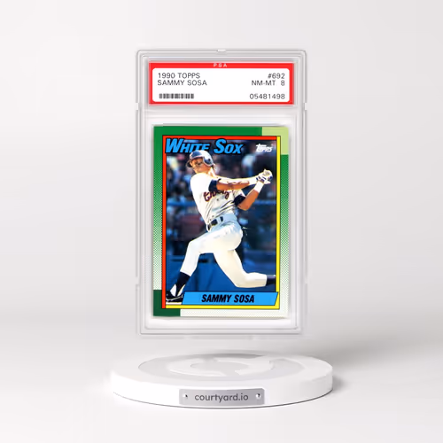 1990 Topps #692 Sammy Sosa (PSA 8 NM-MT)