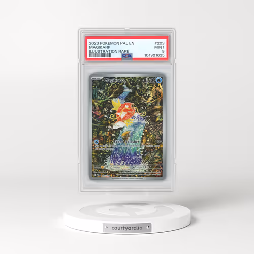 2023 Pokémon Pal EN-Paldea Evolved #203 Magikarp - Illustration Rare (PSA 9 MINT)