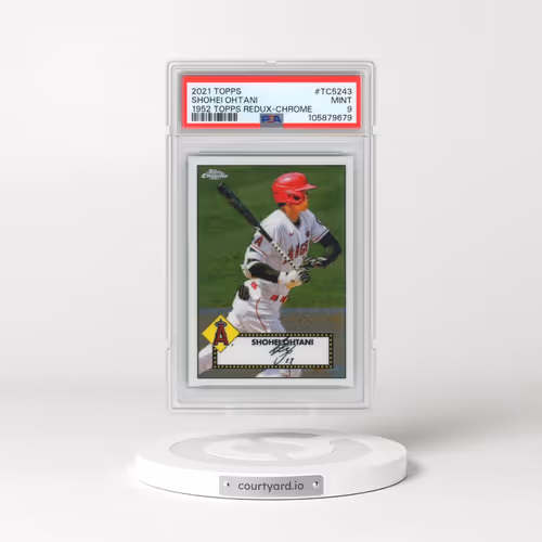 2021 Topps 1952 Topps Redux #TC5243 Shohei Ohtani - Chrome (PSA 9 MINT)