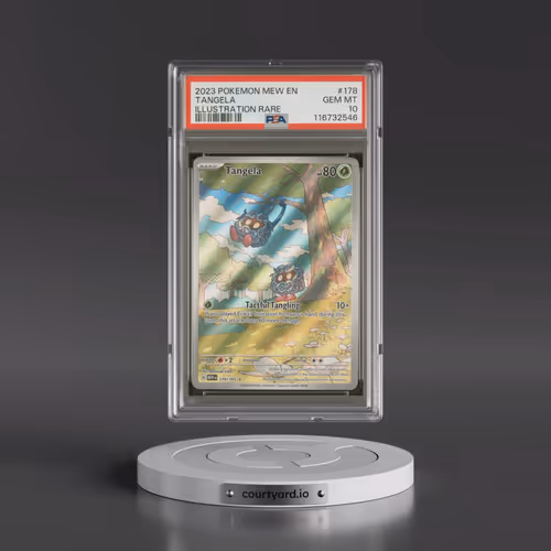 2023 Pokémon Mew EN-151 #178 Tangela - Illustration Rare (PSA 10 GEM MINT)
