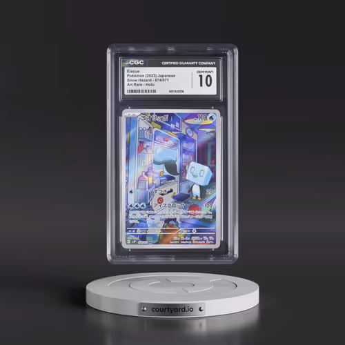 2023 Pokémon Sv2p-Snow Hazard #074 Eiscue - Art Rare (CGC 10 GEM MINT)