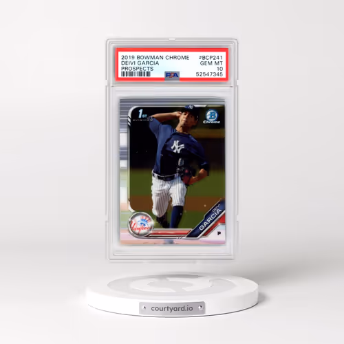 2019 Bowman Chrome Prospects #BCP241 Deivi Garcia (PSA 10 GEM MINT)