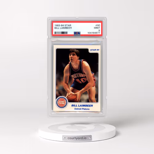 1983-84 Star #90 Bill Laimbeer (PSA 9 MINT)
