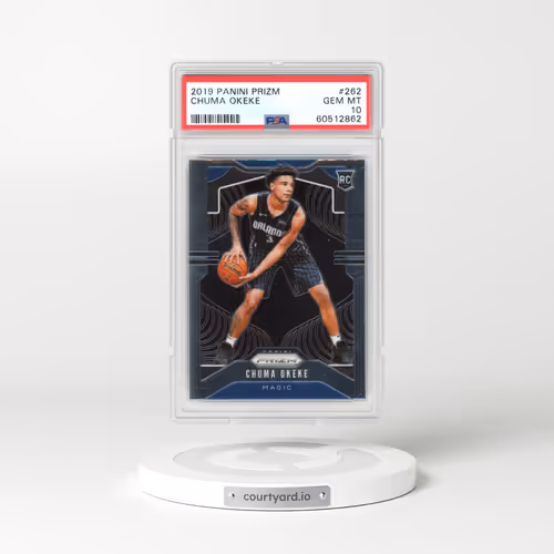 2019 Panini Prizm #262 Chuma Okeke (PSA 10 GEM MINT)