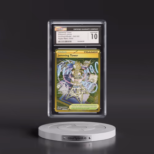 2025 Pokémon Dri EN-Destined Rivals #243 Jamming Tower - Hyper Rare (CGC 10 GEM MINT)