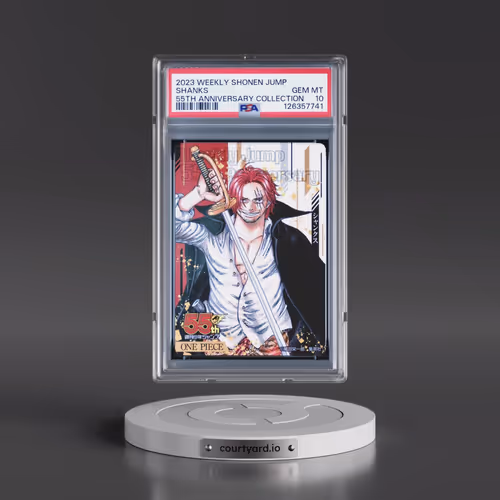 2023 Weekly Shonen Jump 55th Anniversary Collection Shanks (PSA 10 GEM MINT)