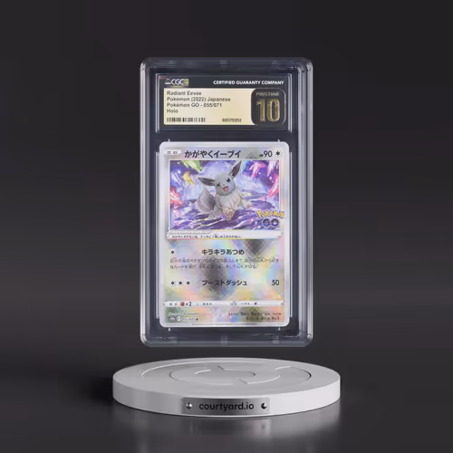 2022 Pokémon GO #055/071 Radiant Eevee - Holo (CGC 10 PRISTINE)