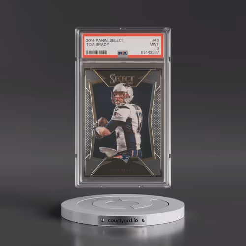 2014 Panini Select #46 Tom Brady (PSA 9 MINT)