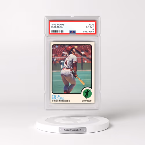 1973 Topps #130 Pete Rose (PSA 6 EX-MT)