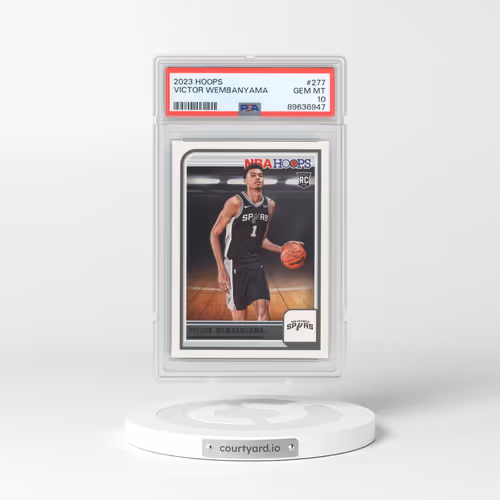 2023 Panini NBA Hoops #277 Victor Wembanyama (PSA 10 GEM MINT)