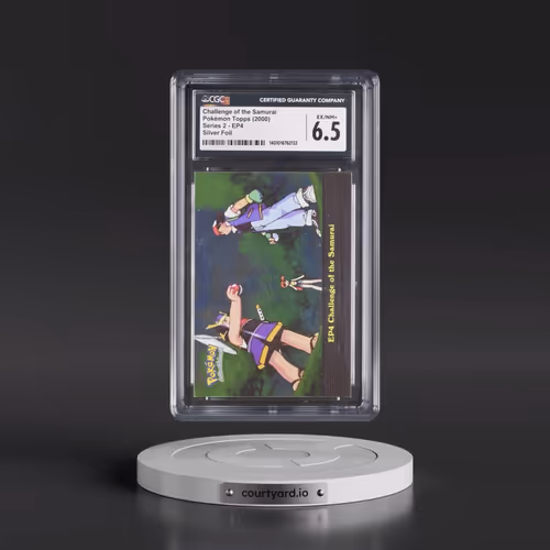 1999 Series 2 (Oval Nintendo Seal) #EP4 Challenge of the Samurai - Silver Foil (CGC 6.5 EX-NM+)
