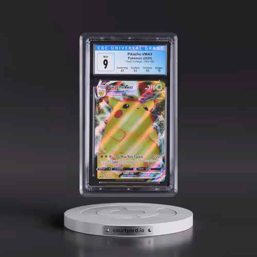 2020 Vivid Voltage #044/185 Pikachu VMAX - Holo (CGC 9 MINT)