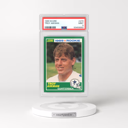 1989 Score #270 Troy Aikman (PSA 9 MINT)